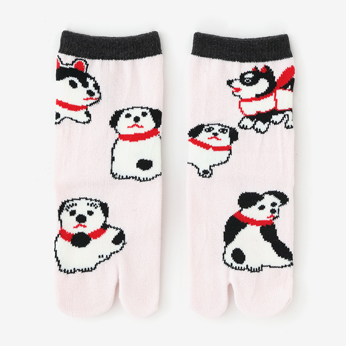 ●Tabi Socks for Kids Mid-calf / Dog【S・M・L】