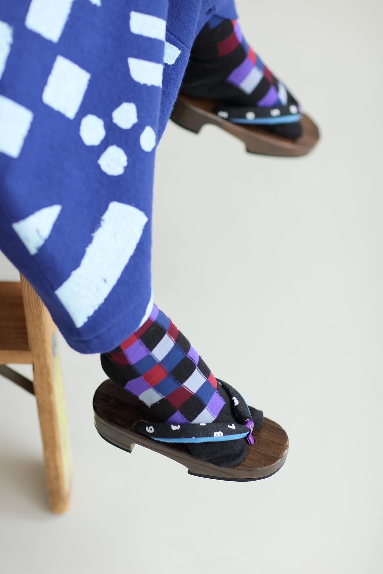 ●Tabi Socks for Kids Mid-calf / Daily Black【S・M・L】