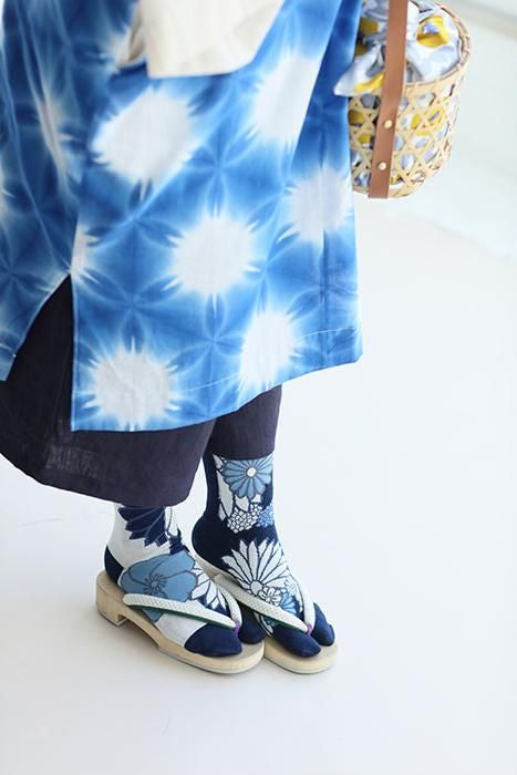 足袋下(普通丈)/金襴緞子 涼(きんらんどんす りょう)【男・女性用】