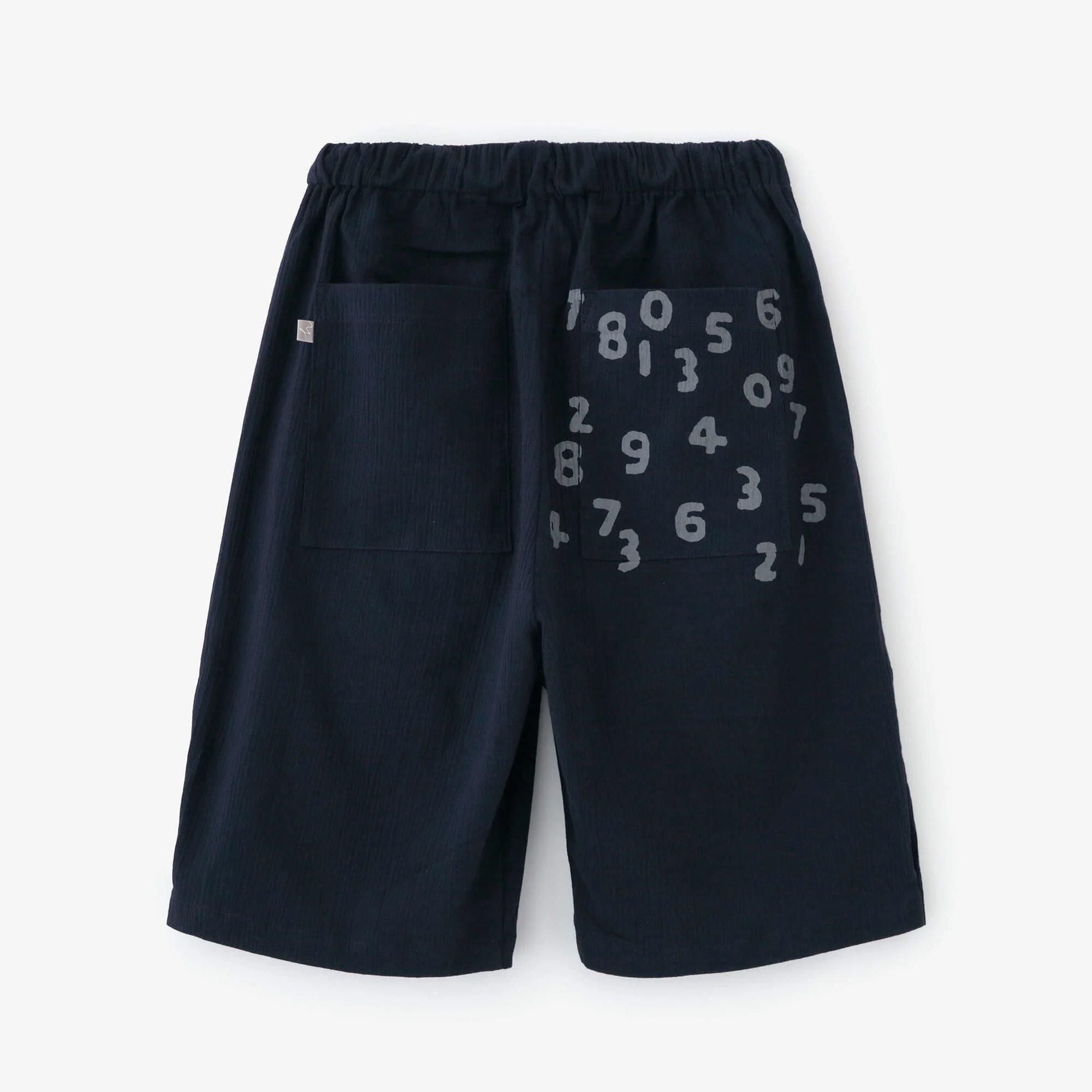 Takashima Chizimi Cotton 20/20 Easy Shorts / Dark Blue