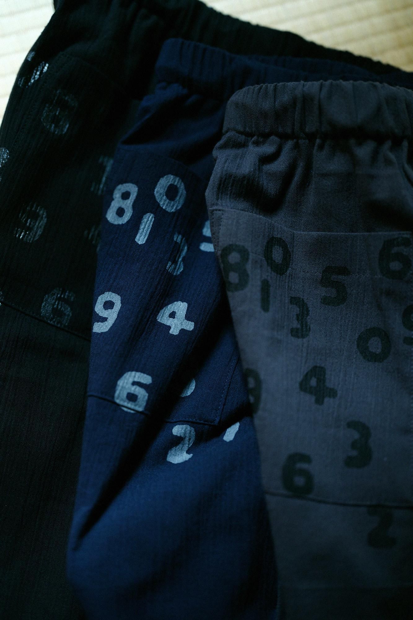 Takashima Chizimi Cotton 20/20 Easy Shorts / Dark Blue