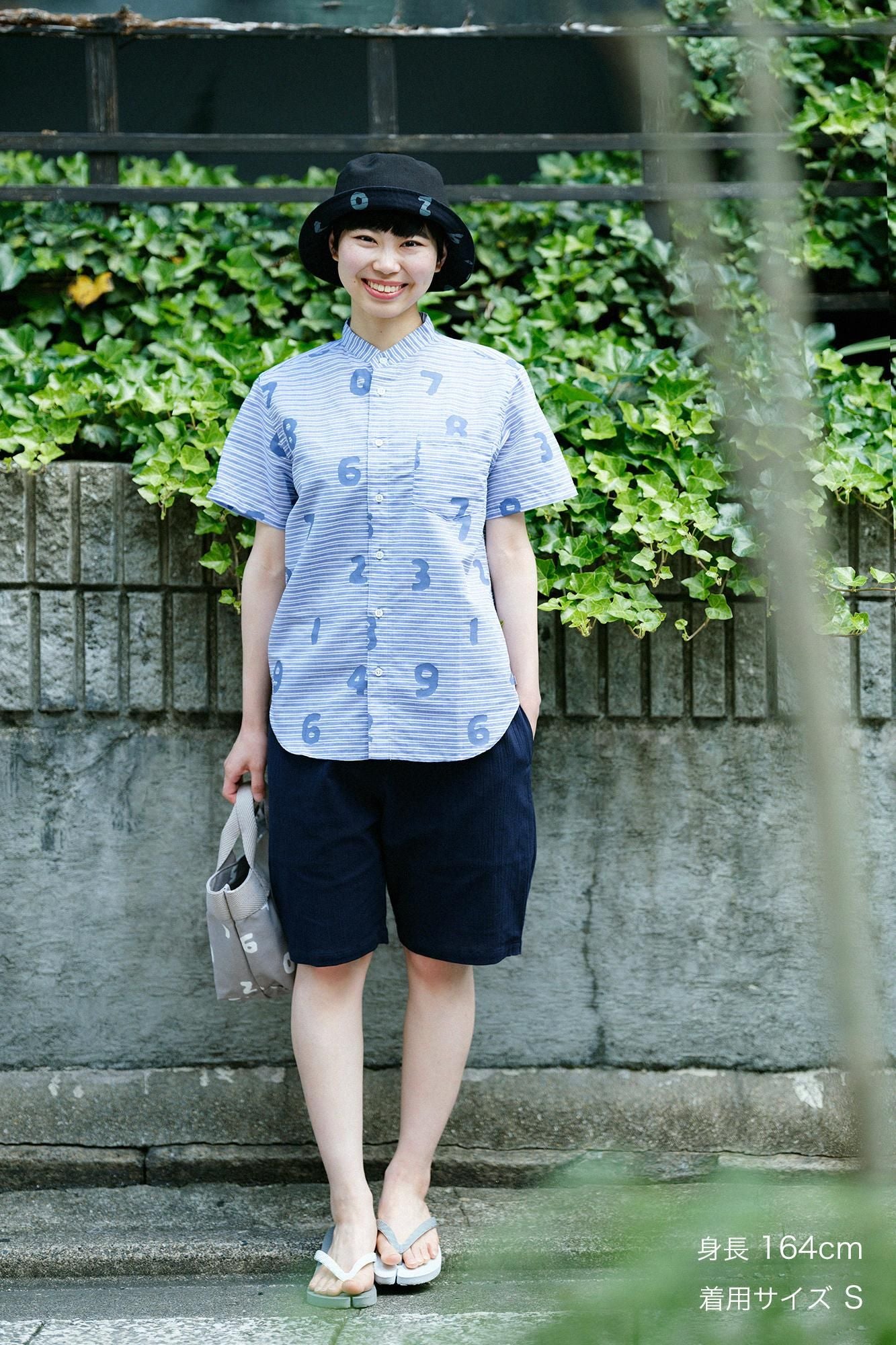 Takashima Chizimi Cotton 20/20 Easy Shorts / Dark Blue