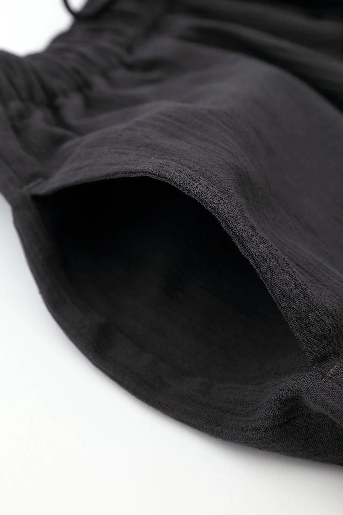 Chizimi Cotton 20/20 Easy Shorts / Dark Lead Color