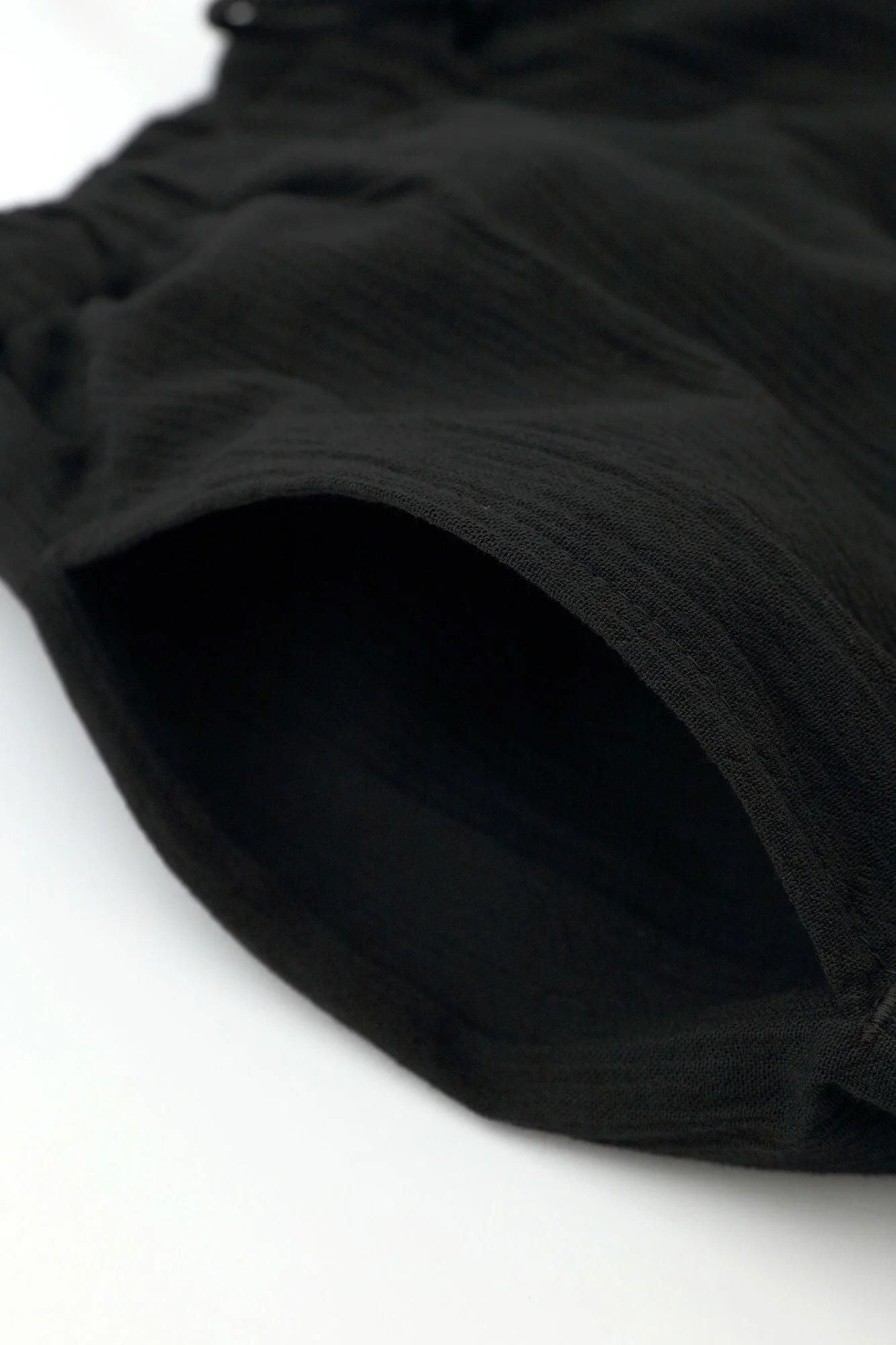 Chizimi Cotton 20/20 Easy Shorts / Black