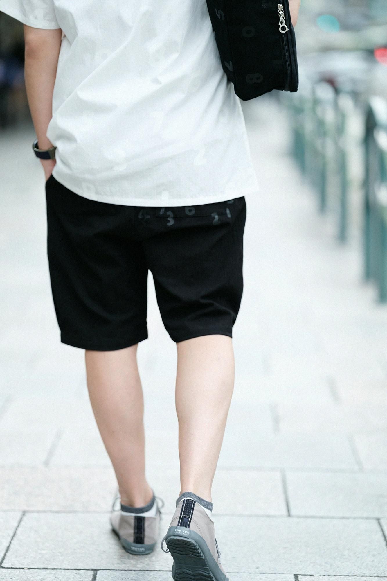 Chizimi Cotton 20/20 Easy Shorts / Black