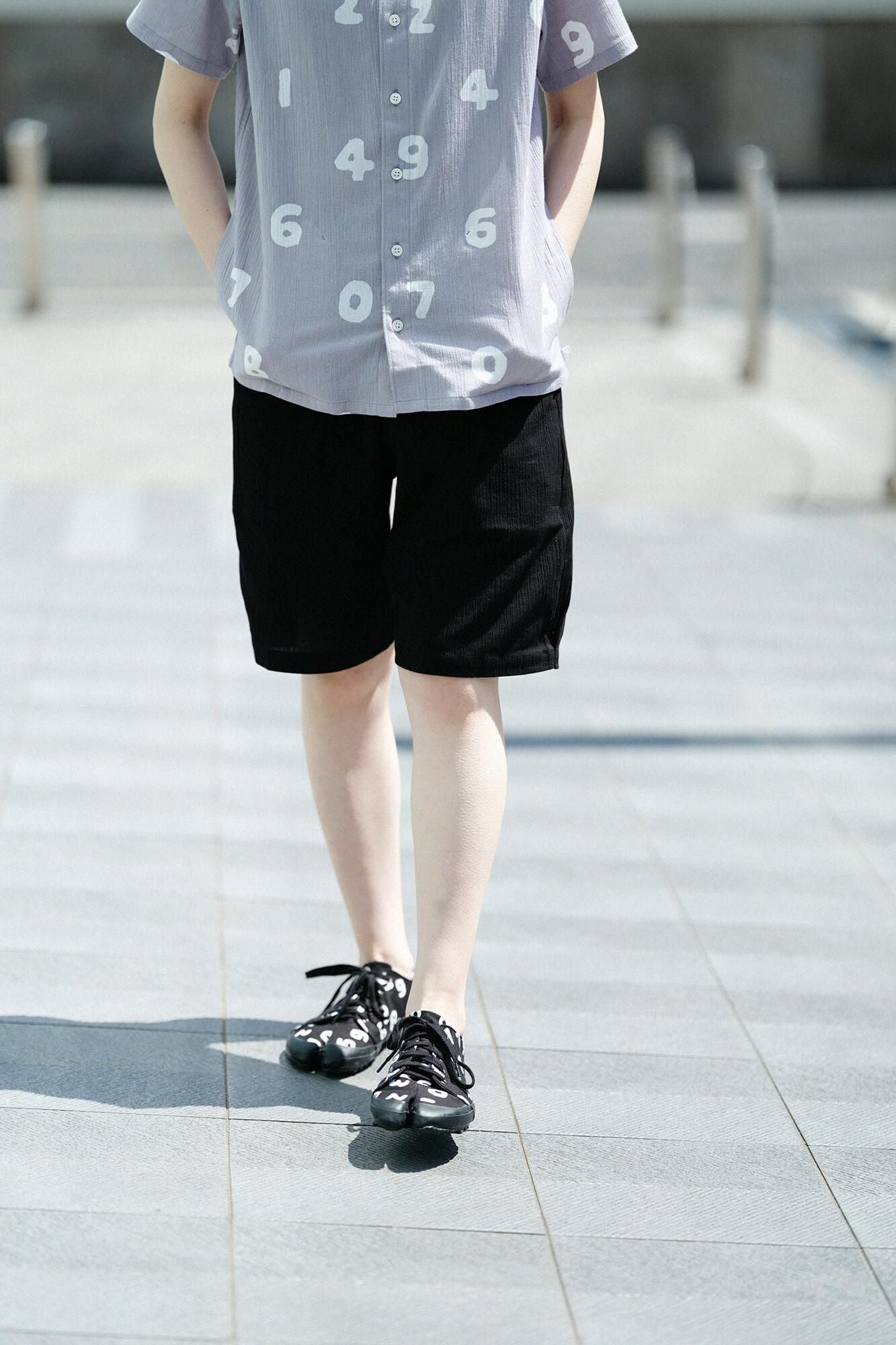 Chizimi Cotton 20/20 Easy Shorts / Black