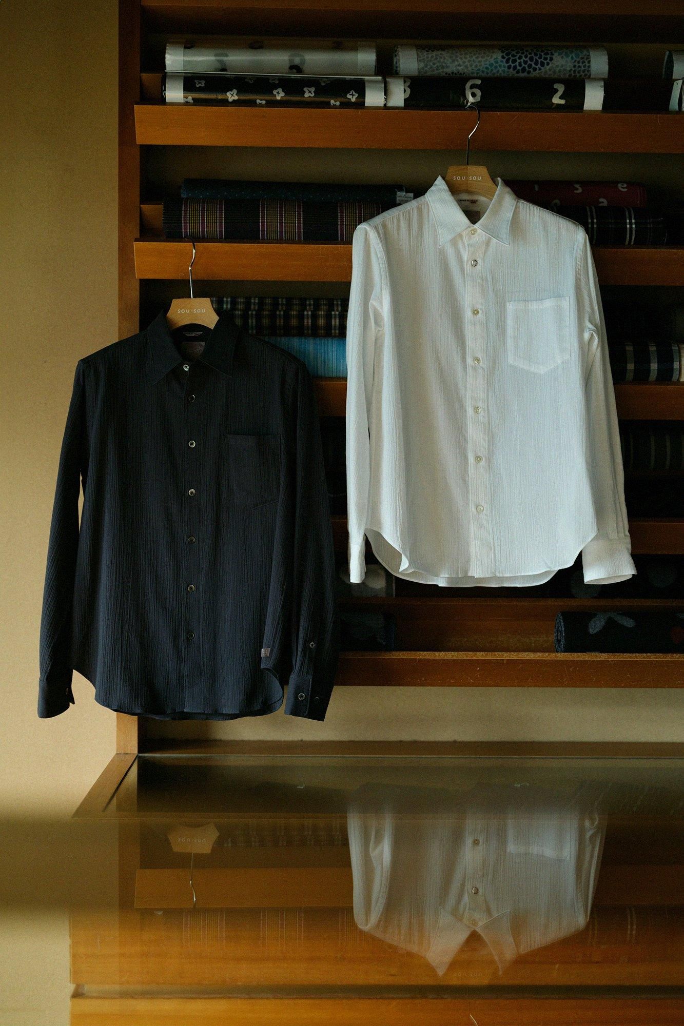 Takashima Chiku 20/20衬衫/高级铅(Koinamari)