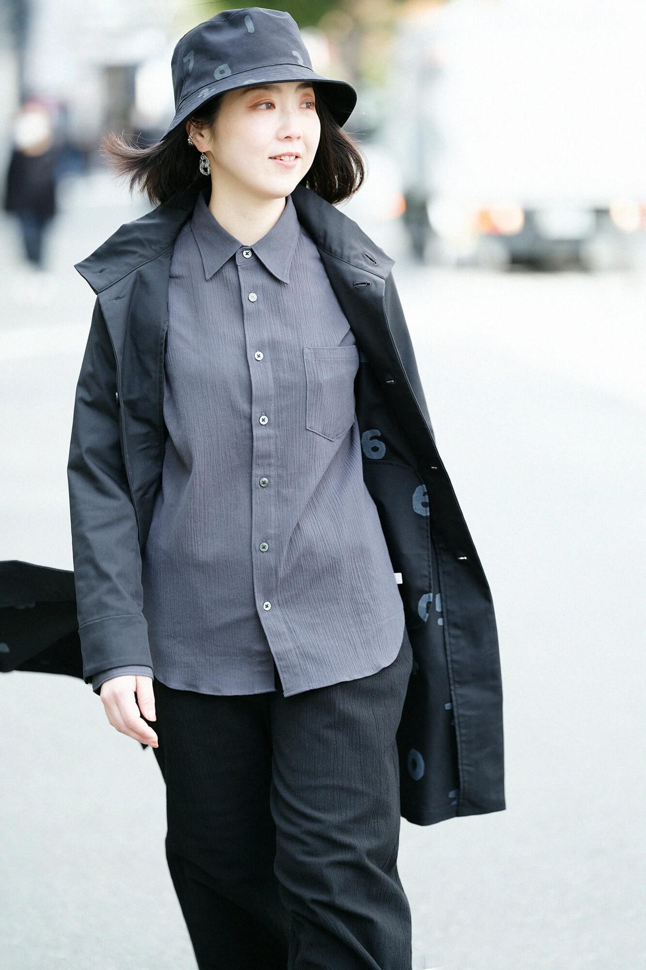 Takashima Chiku 20/20衬衫/高级铅(Koinamari)