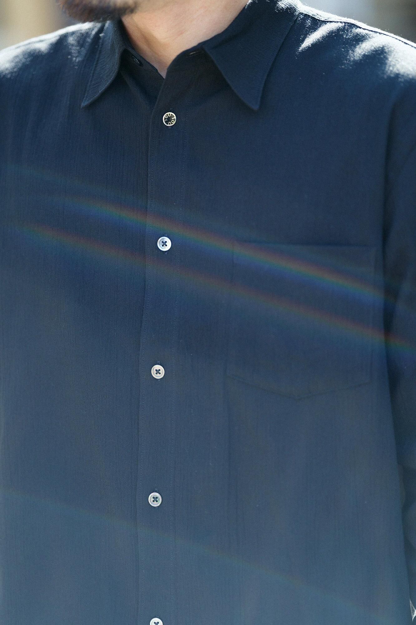 Takashima chiku 20/20衬衫/木羽毛(木材)