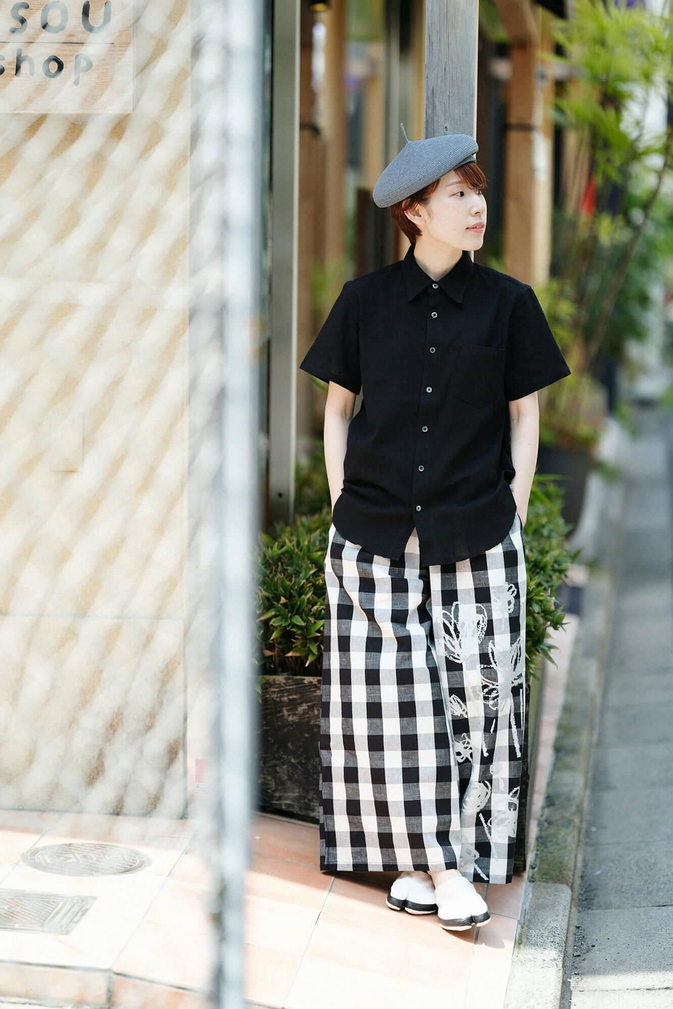 Takashima Chiku 20/20 chemise à manches courtes / couleur de plume en bois (bois)