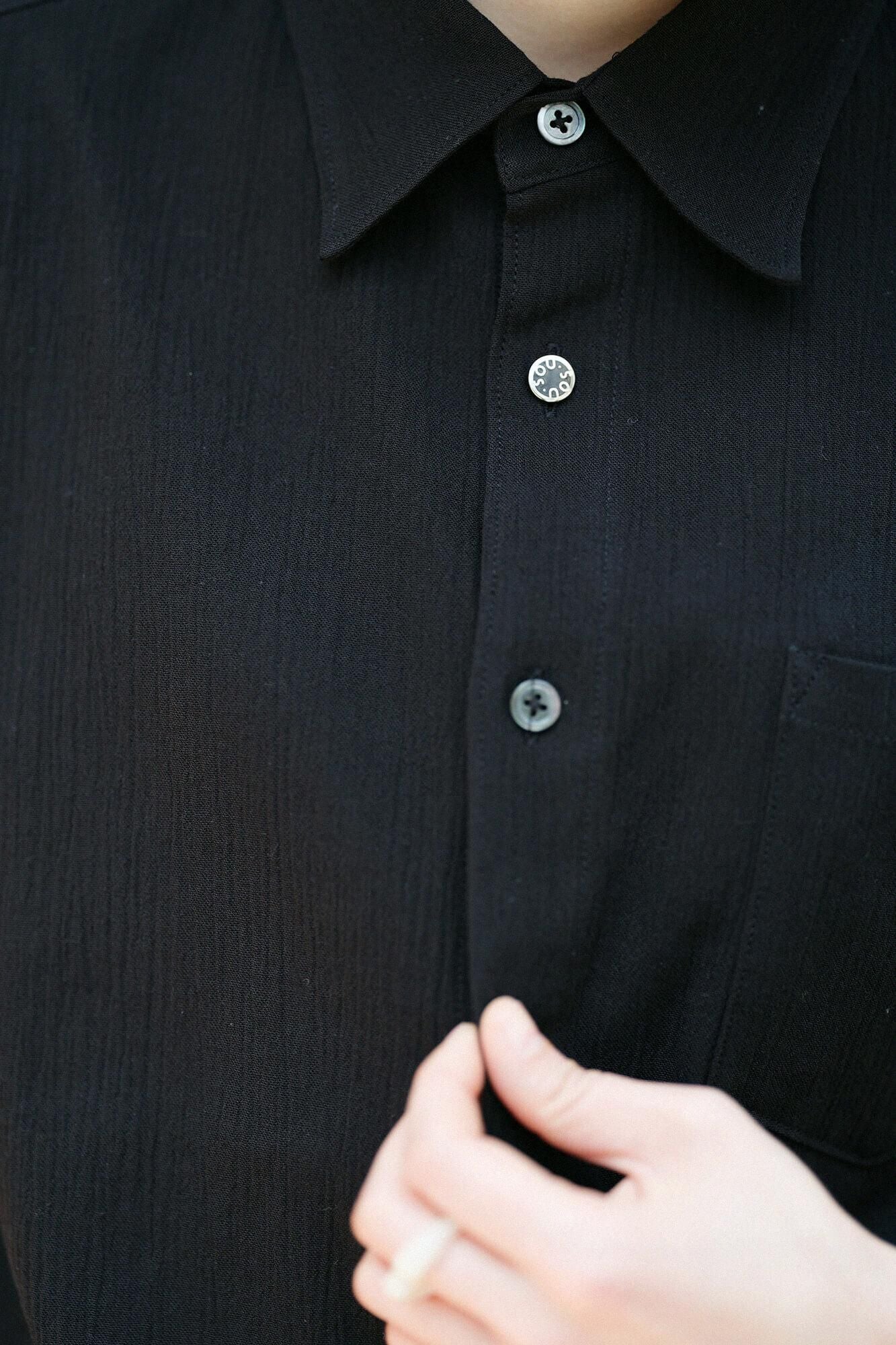 Takashima Chiku 20/20 chemise à manches courtes / couleur de plume en bois (bois)