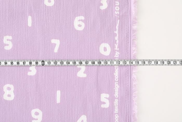 Textile(Chizimi cotton Sakao Orimono)/SO-SU-U Light Peach Color(light peach color) <50cm>