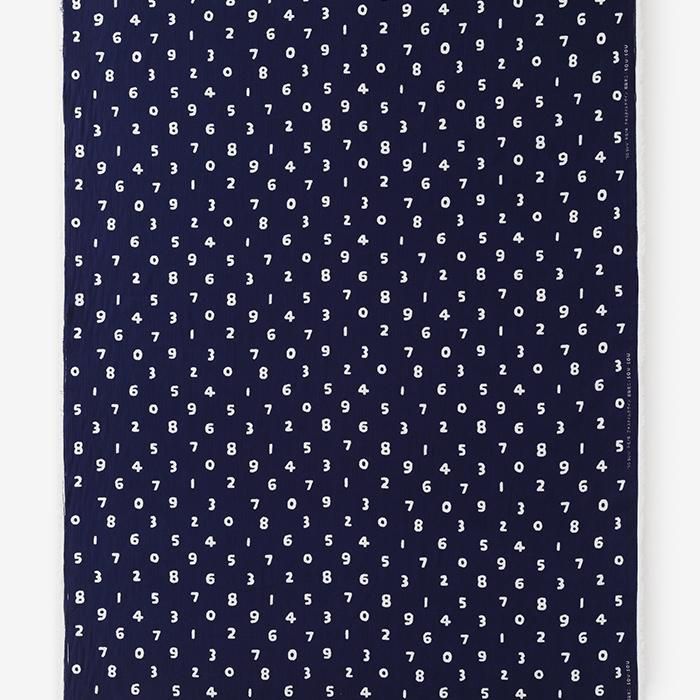 텍스타일 원단 (타카시마치지미 사카오 섬유)/SO-SU-U 진한 파란색 (Noukon) <50cm>
