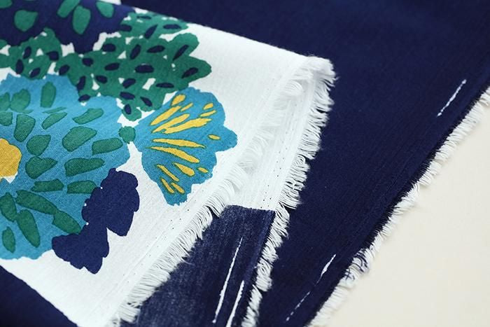 布料剪裁販售 (高島縮棉 坂尾織物)/Hanagoromo(50厘米)