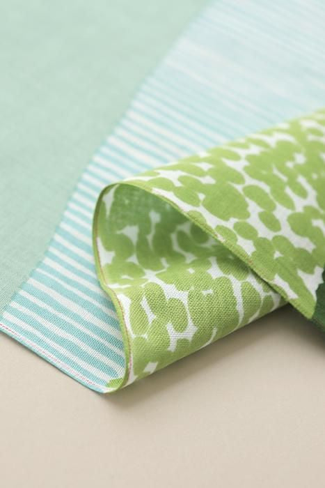 纺织品测量(ISE棉花tenugui) / higashiyama三十六个松树AO(SOSO)<50cm>