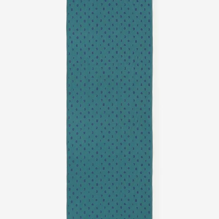 布料剪裁販售 (伊勢木棉 手巾)/迷你SO-SU-U十數 藍綠色(Tetsuro)<50cm