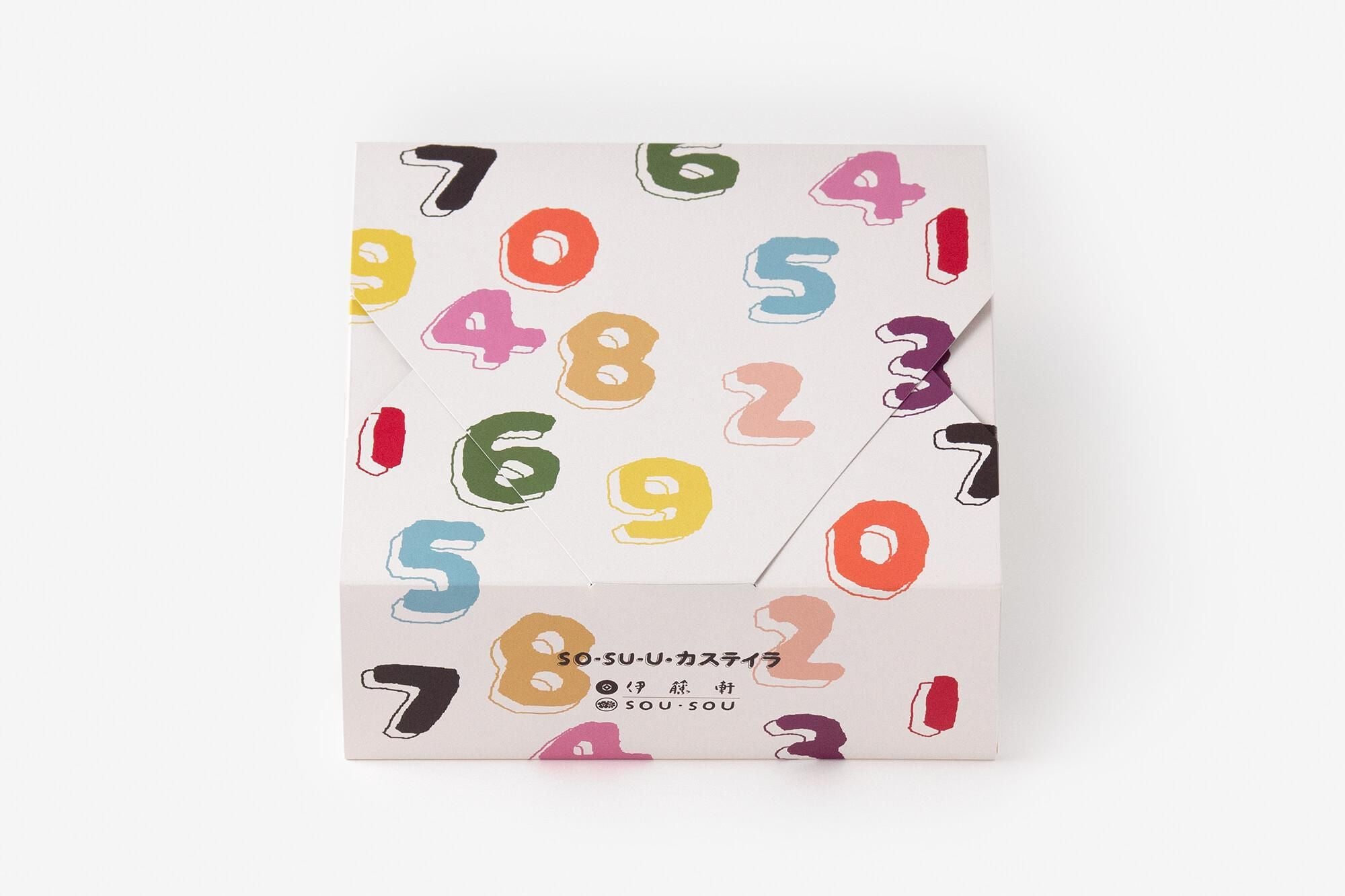 【SALE】Itoken×SOU・SOU/Individual Packaged Yokan Castella (Wasanbon)10 pieces