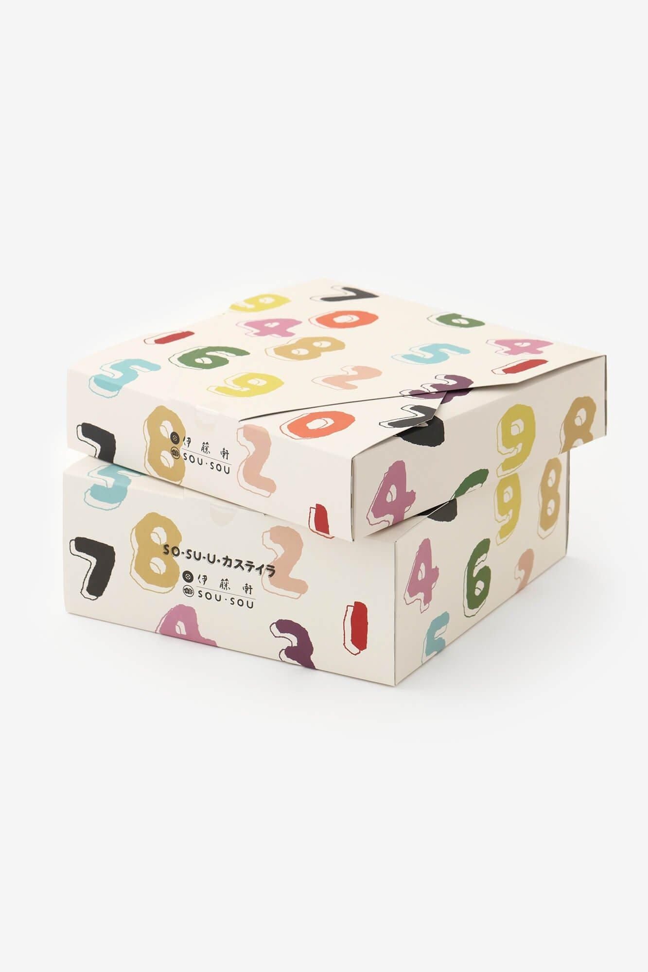 【SALE】Itoken×SOU・SOU/Individual Packaged Yokan Castella (Wasanbon)10 pieces