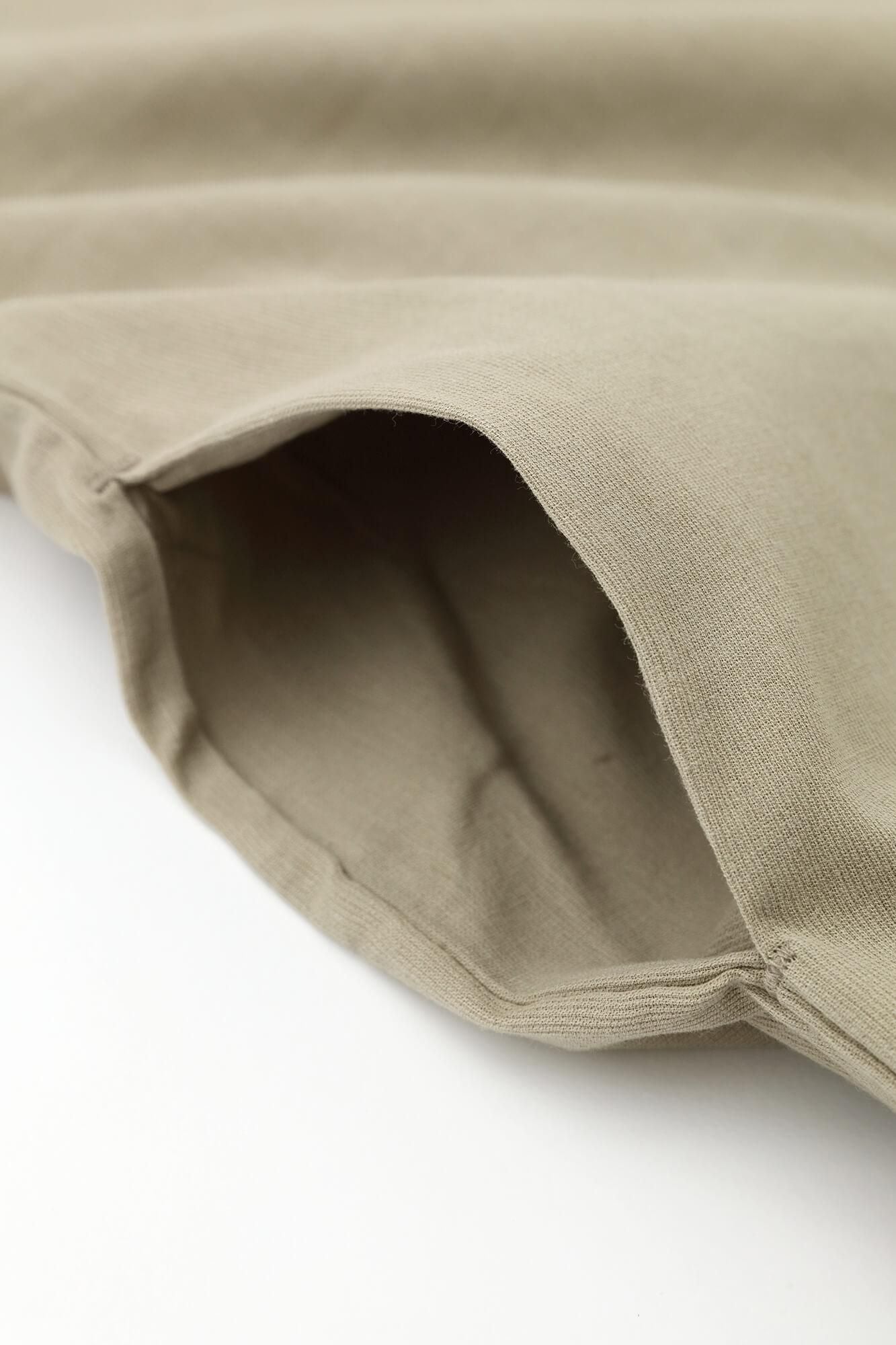 takashima chiku 40/40扁平袖船脖子上衣/白色雪橇