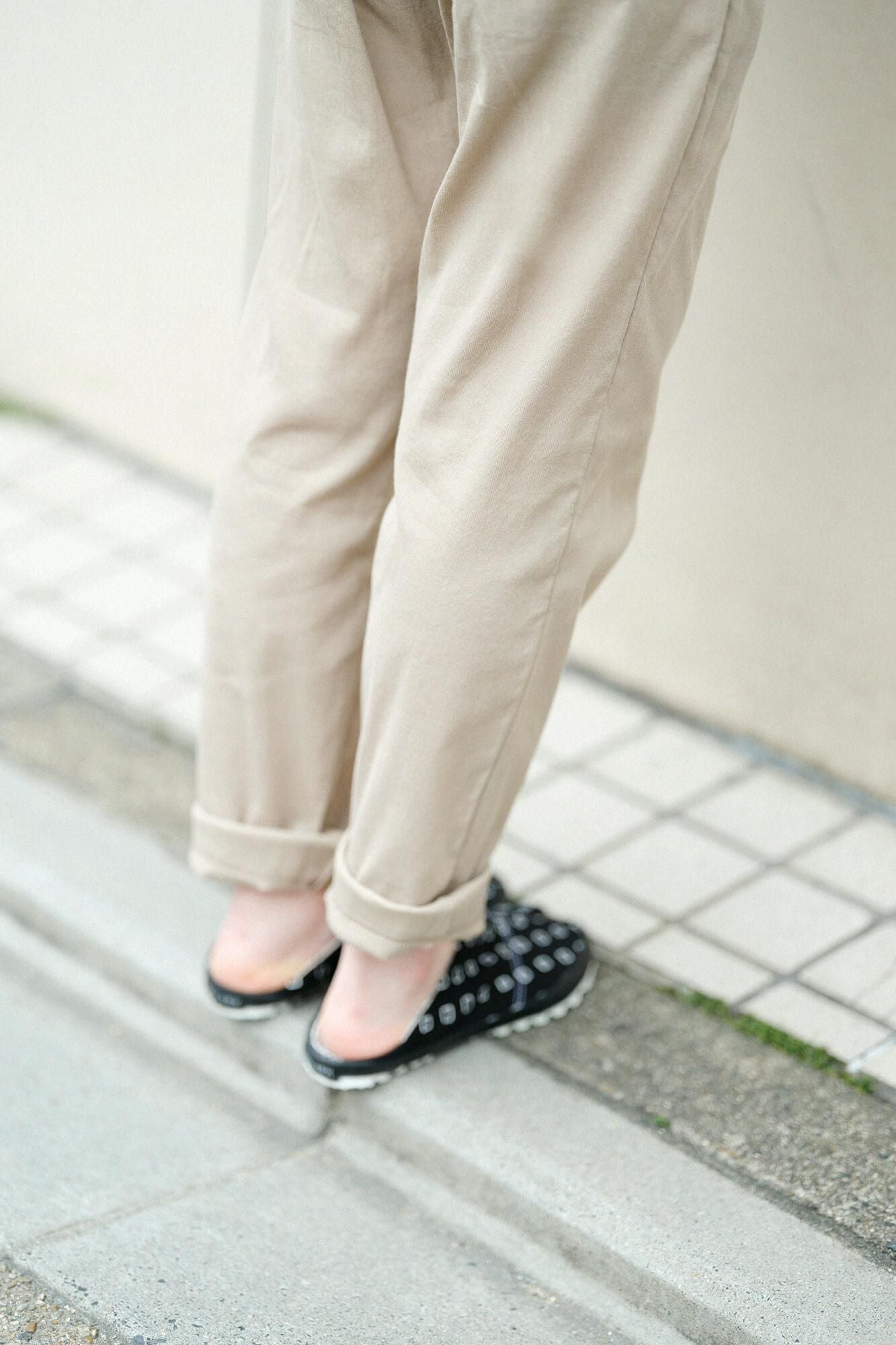 takashima chiku 40/40绑腿裤/shirotsurubami