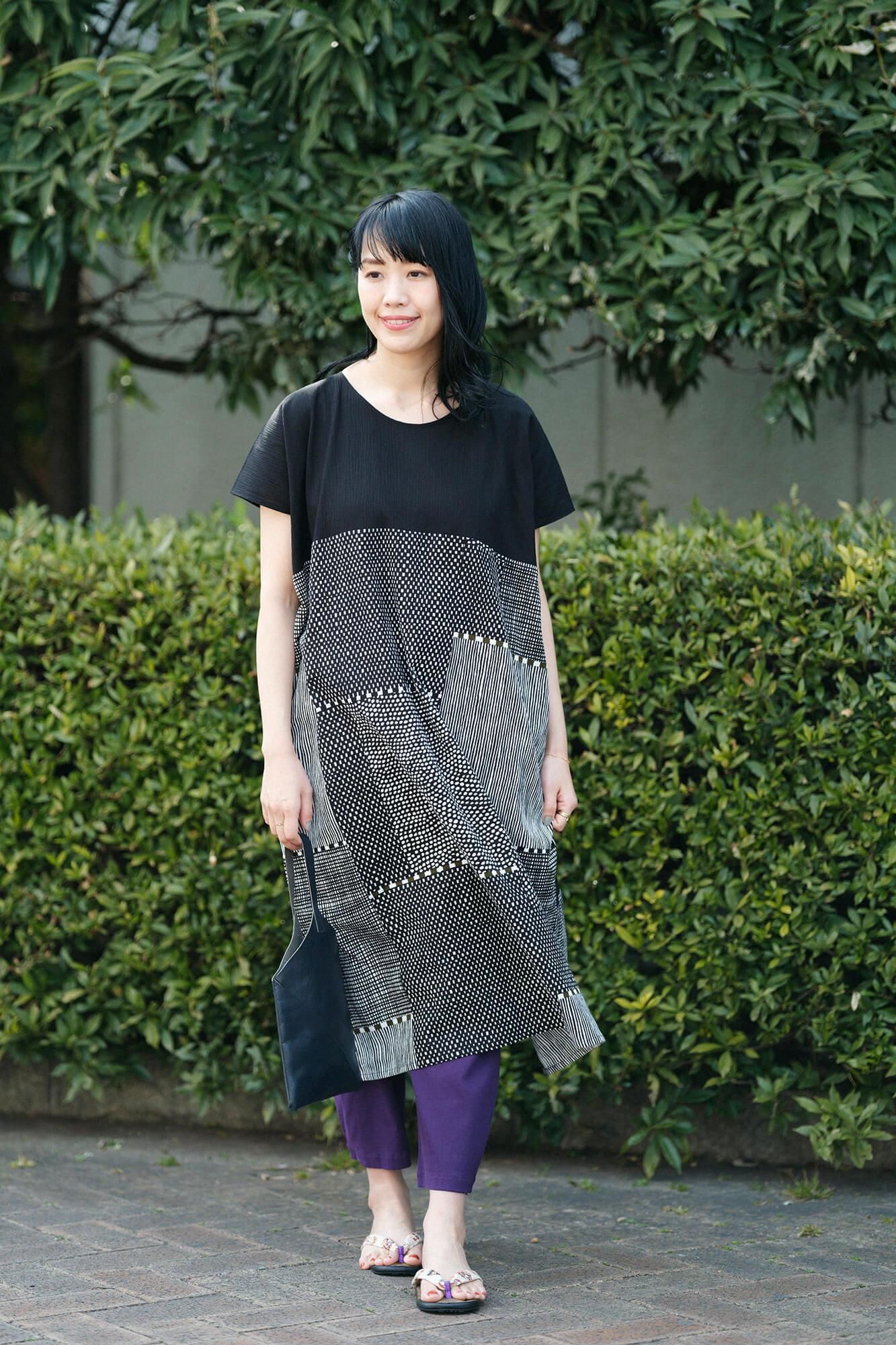 草履涼鞋 染竹/花丸紋樣