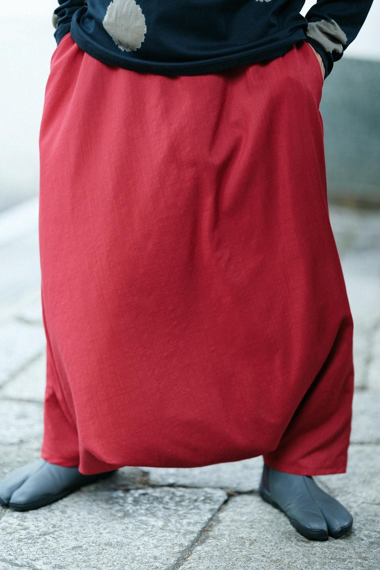 【官網限定】毛斯綸 富士(飛鼠褲)單色 2.0/胭脂紅 2