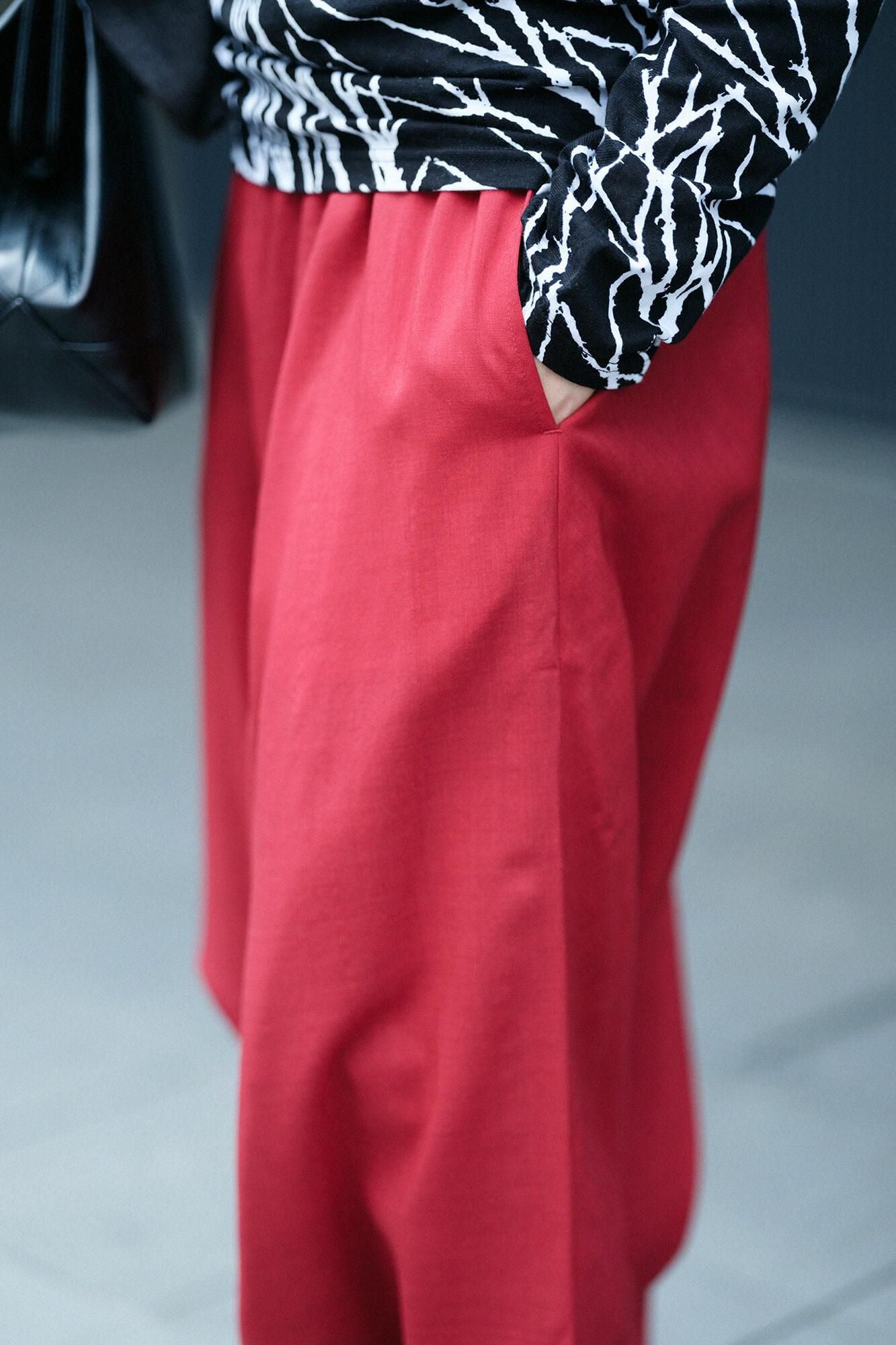 【官網限定】毛斯綸 富士(飛鼠褲)單色 2.0/胭脂紅 2