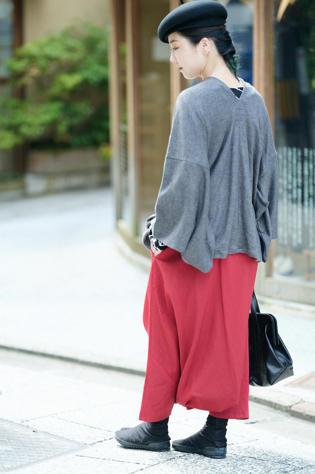 【官網限定】毛斯綸 富士(飛鼠褲)單色 2.0/胭脂紅 2