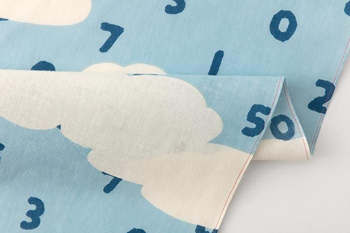 伊勢木棉圖案紋樣手巾(短版)/ SO-SU-U十數 瑞雲