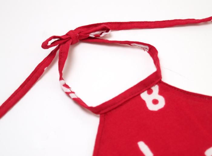 ●伊勢木棉 肚兜套裝/suuu 紅色