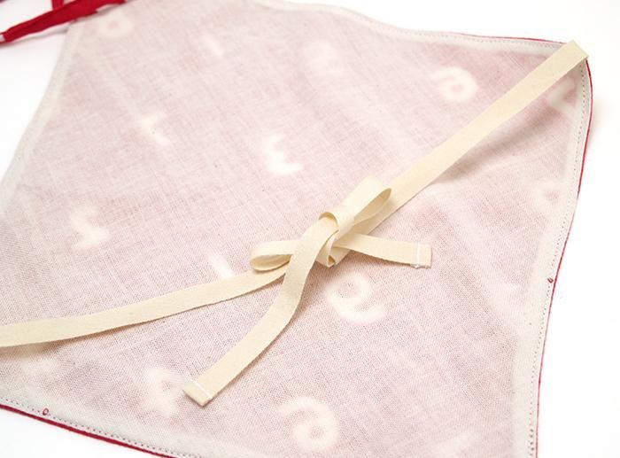 ●伊勢木棉 肚兜套裝/suuu 紅色