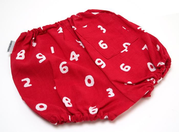 ●伊勢木棉 肚兜套裝/suuu 紅色