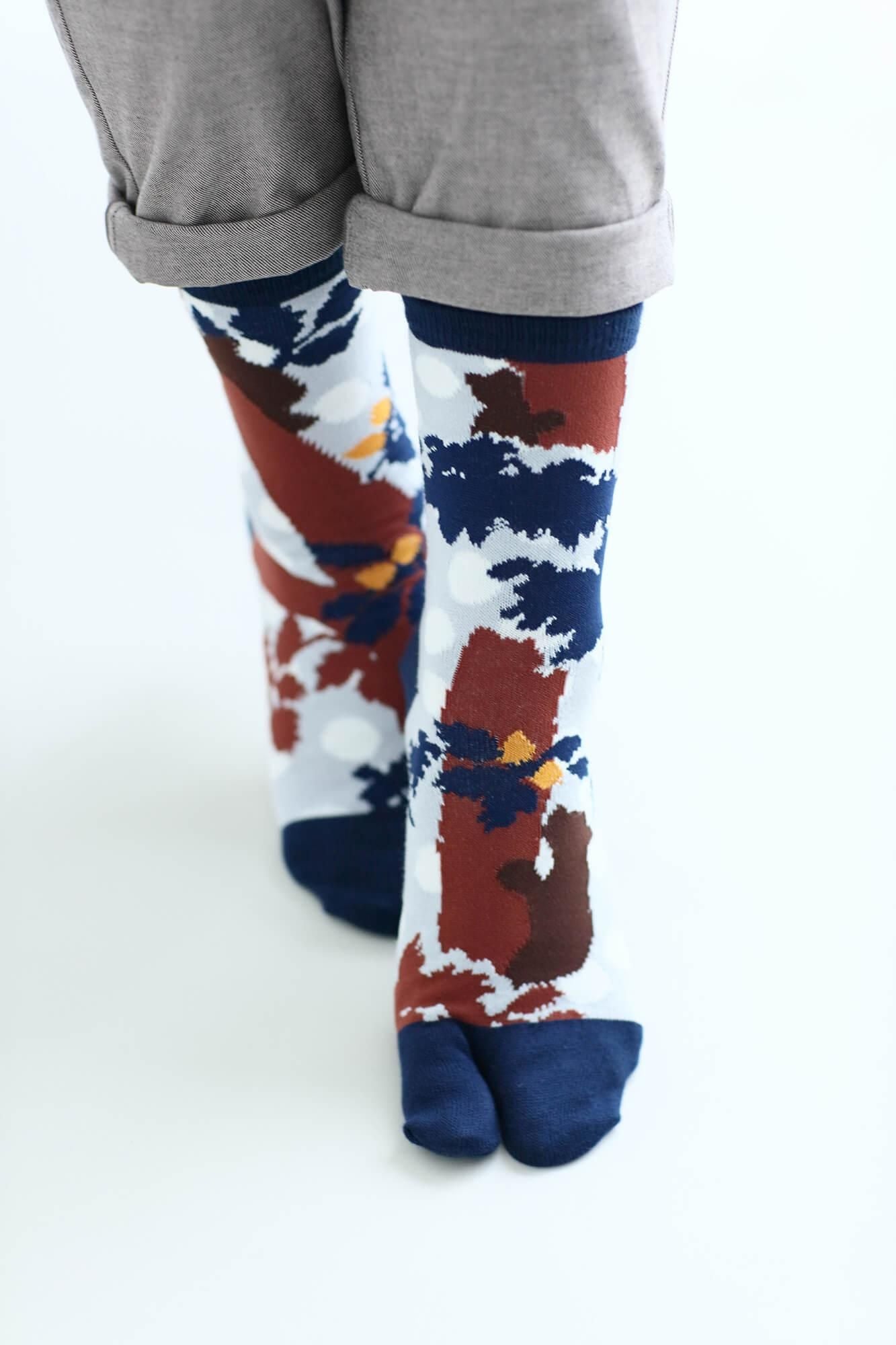 足袋下(普通丈)/熊(くま) 【男・女性用】