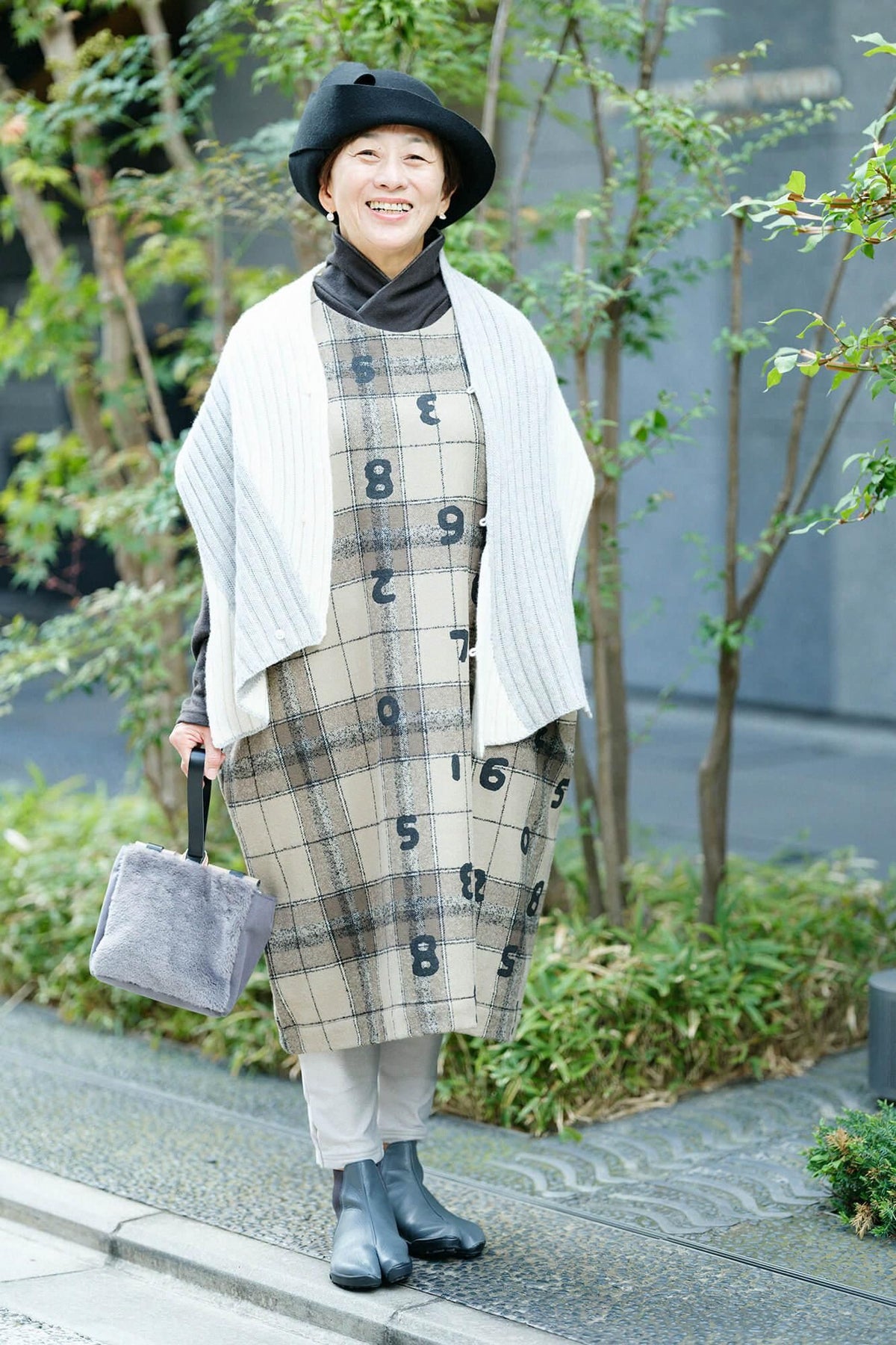 SOU・SOU×ALPHA Cashmere Karesansui Somenagashi / Kinunezu × Torinokoiro