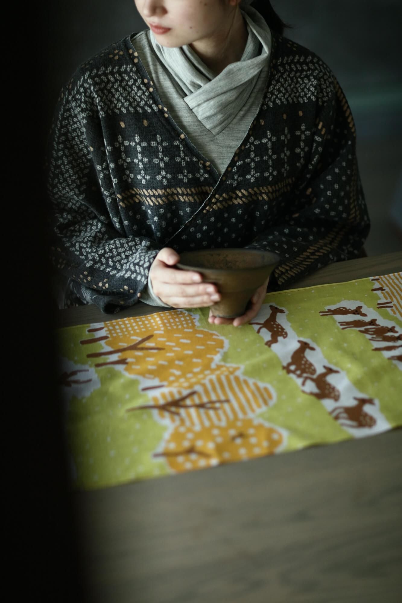 Isemomen Cotton Textile Handkerchief / Deer