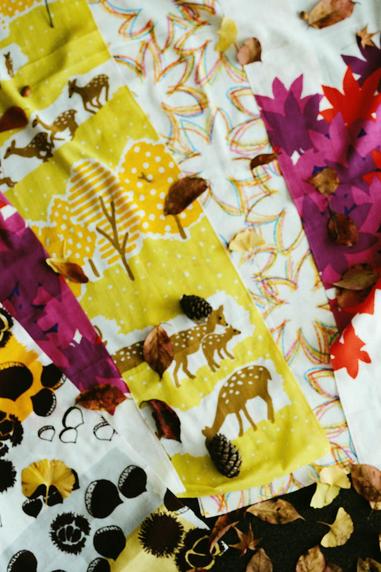 Isemomen Cotton Textile Handkerchief / Deer