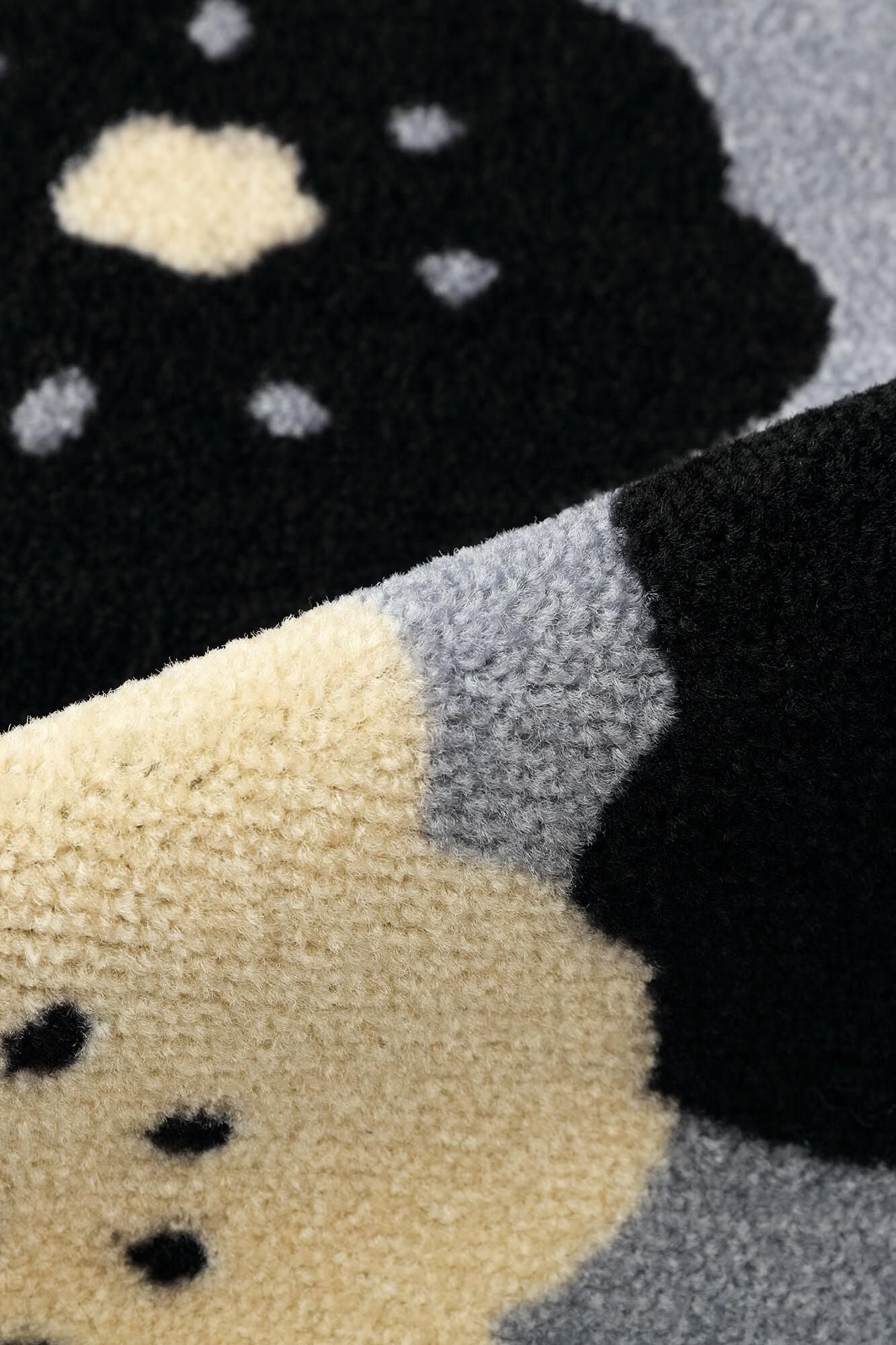 Tapis textile/Sourire