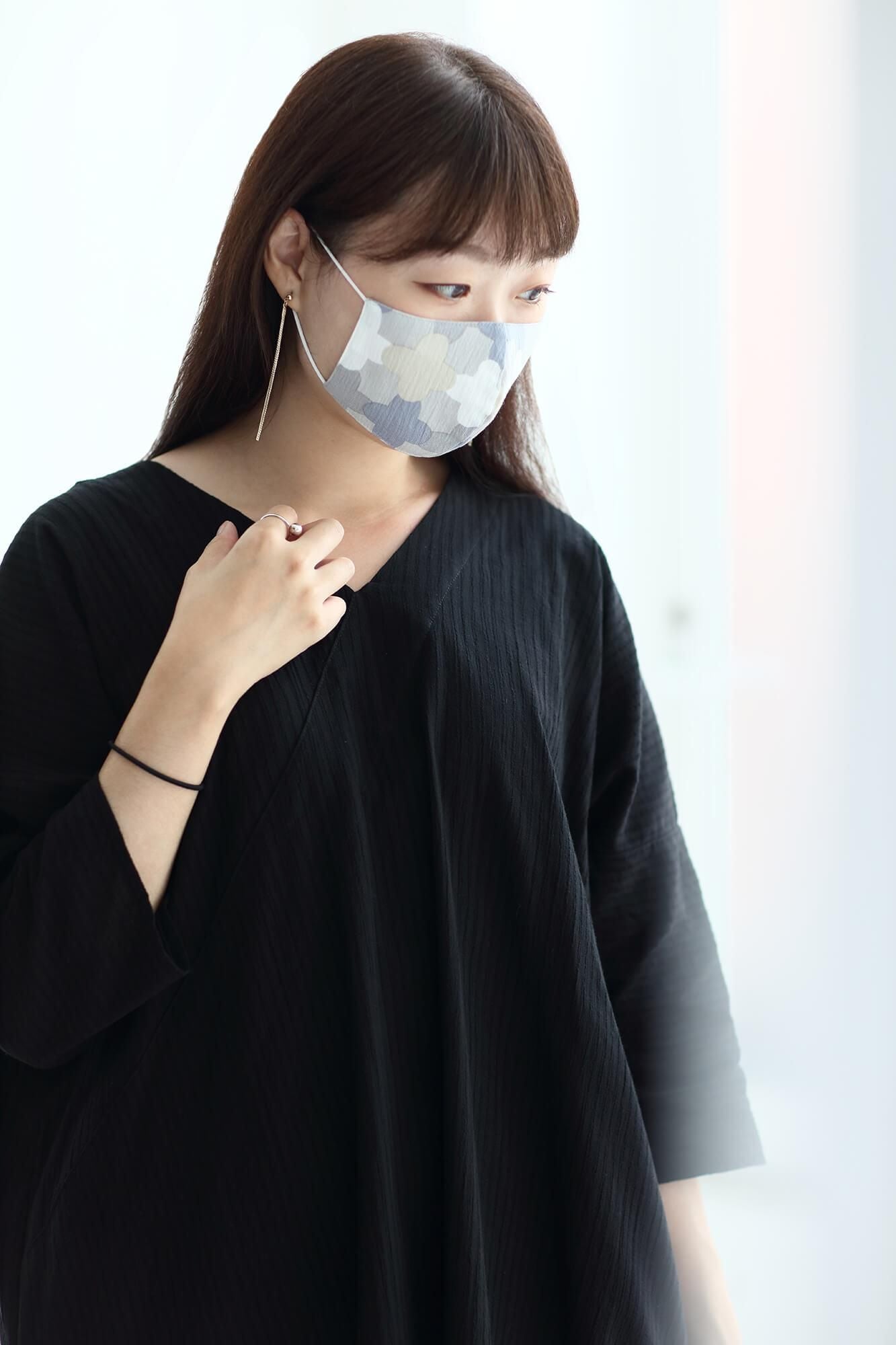 ◎【 30% 할인 off타카시마치지미 텍스타일마스크/나와바시고(표준 사다리)