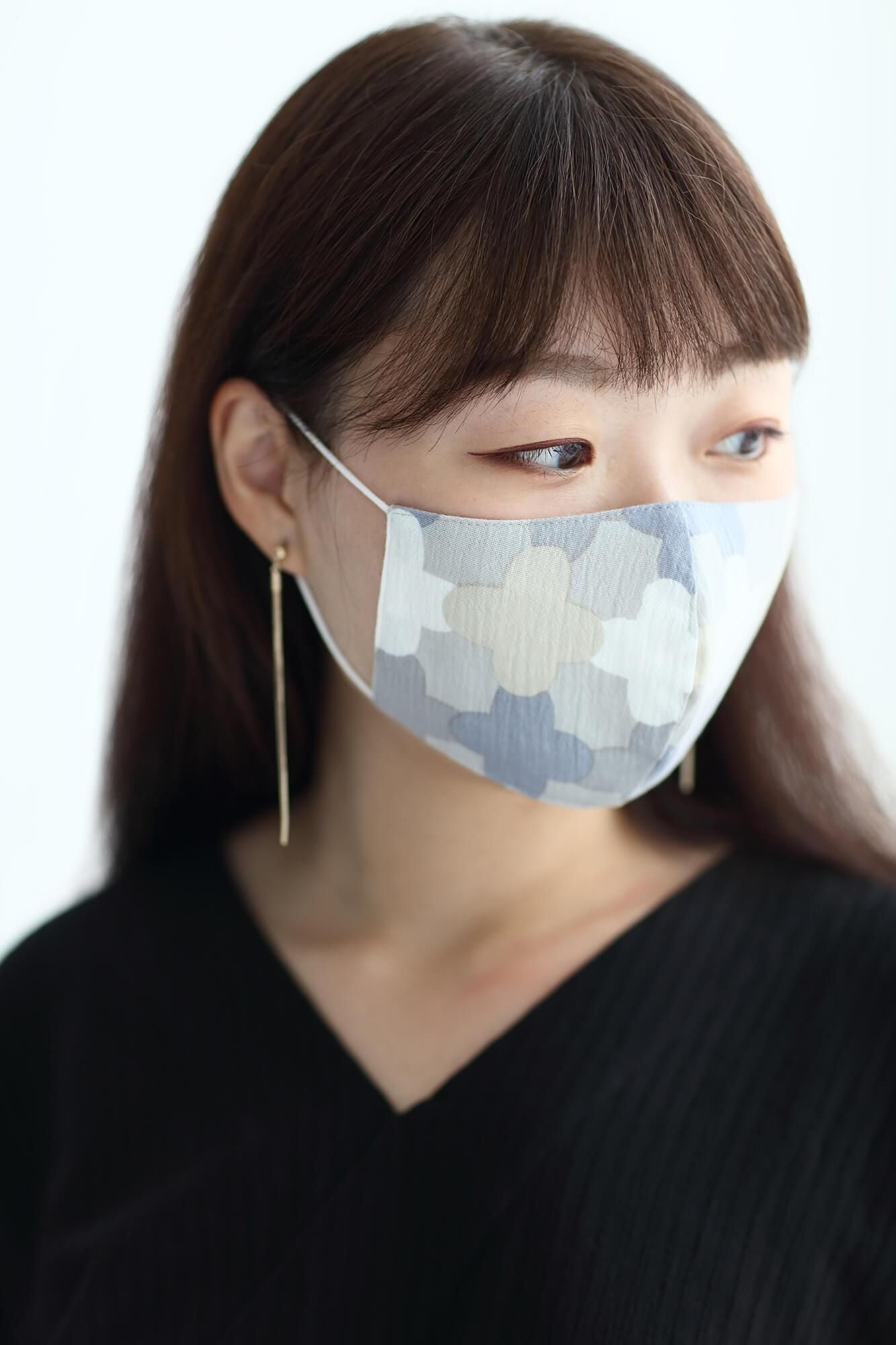 ◎【 30% 할인 off타카시마치지미 텍스타일마스크/나와바시고(표준 사다리)