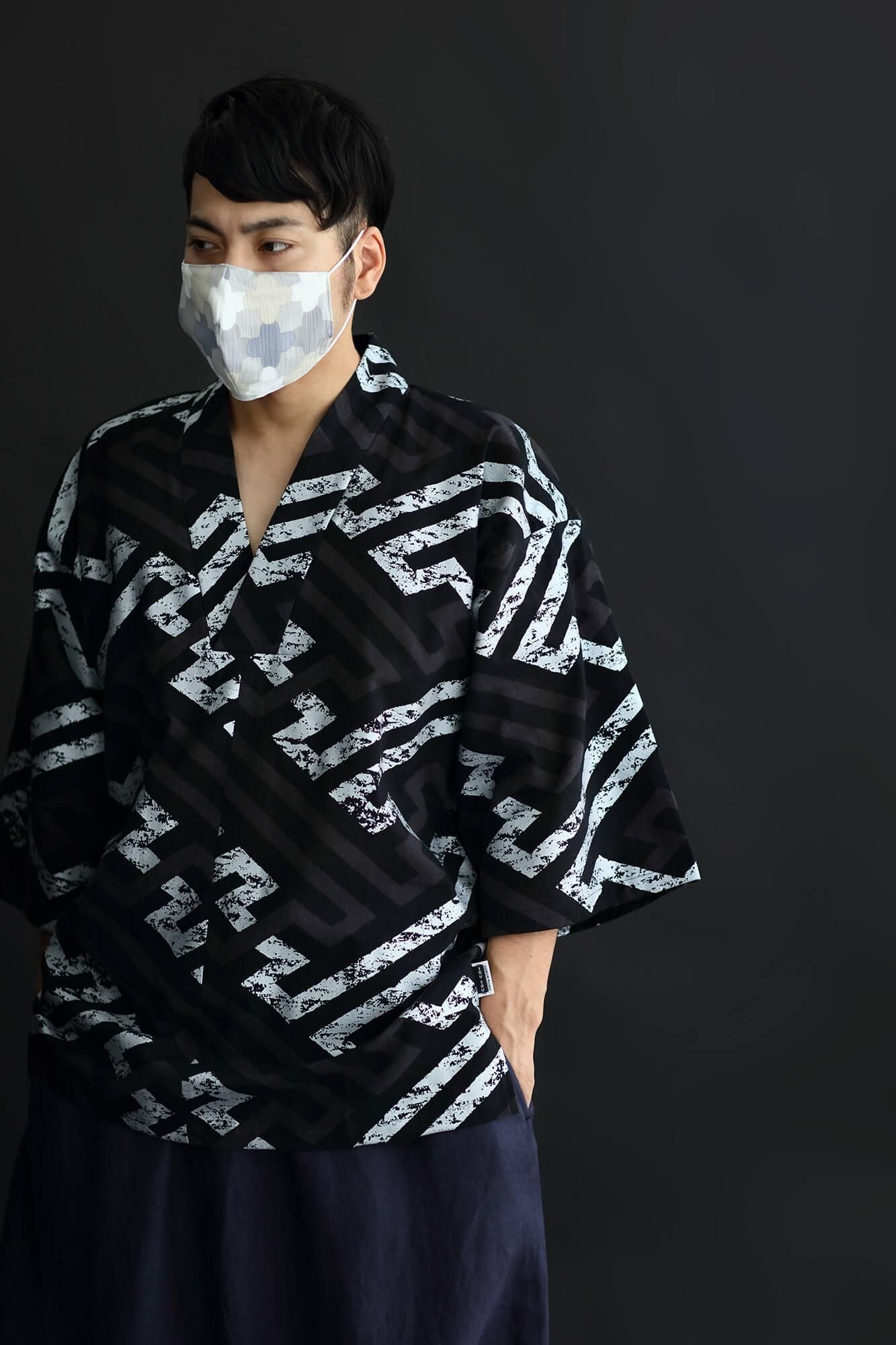 ◎【 30% 할인 off타카시마치지미 텍스타일마스크/나와바시고(표준 사다리)