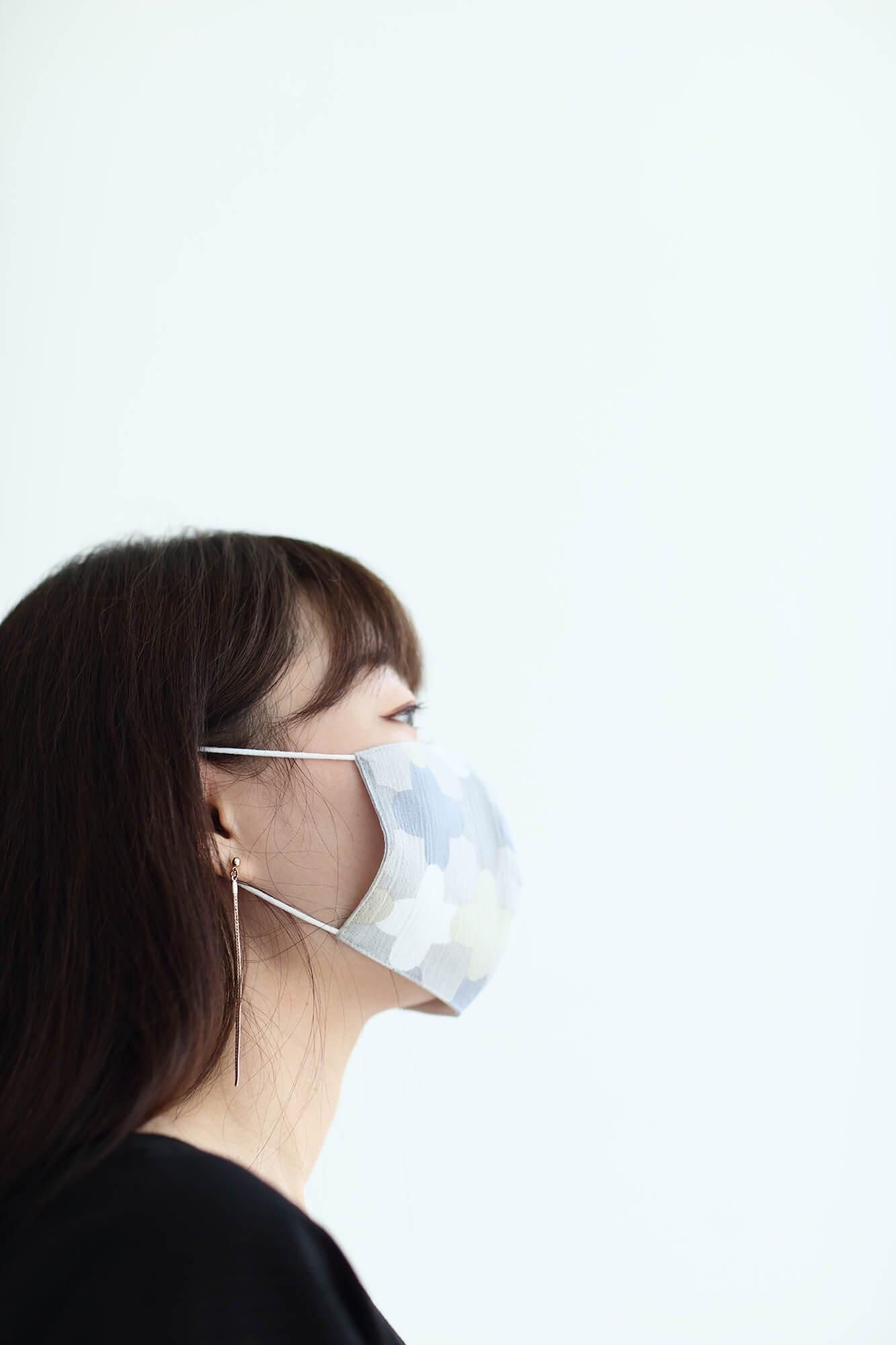 ◎【 30% 할인 off타카시마치지미 텍스타일마스크/나와바시고(표준 사다리)