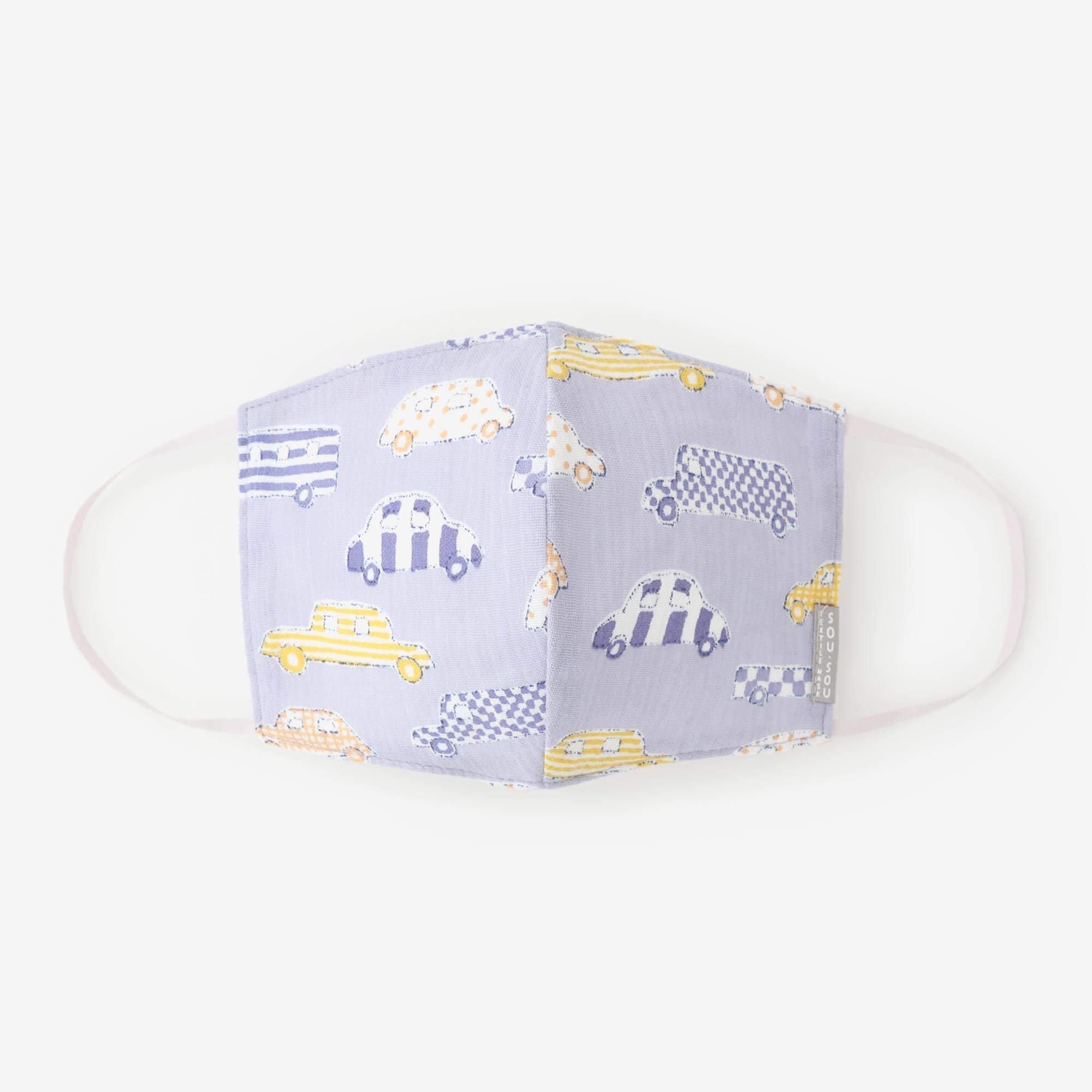 ◎【30%OFF】高島縮棉圖案紋樣布口罩/汽車