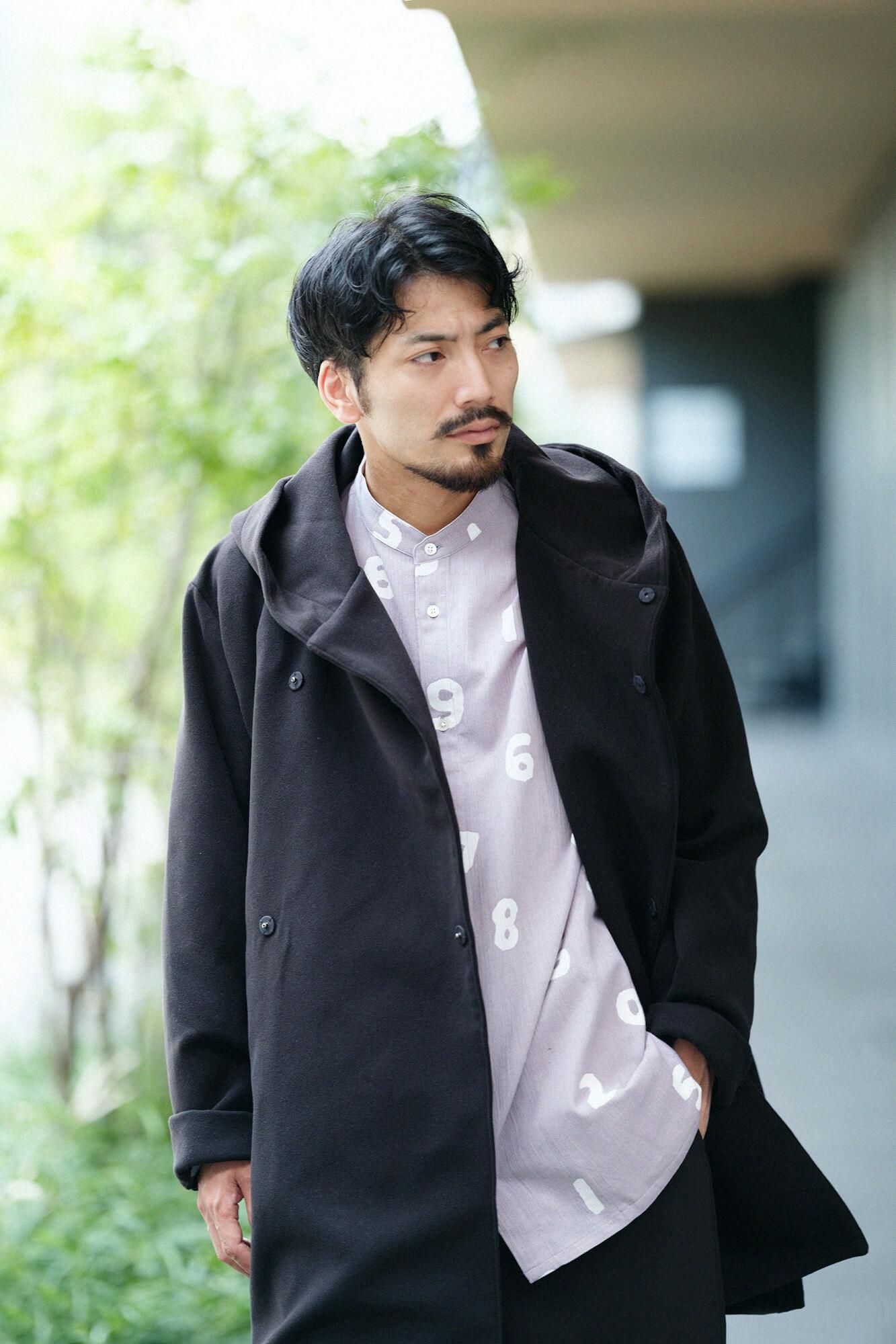 【net限定】高島縮 20/20 スタンドカラーシャツ SP/SO-SU-U