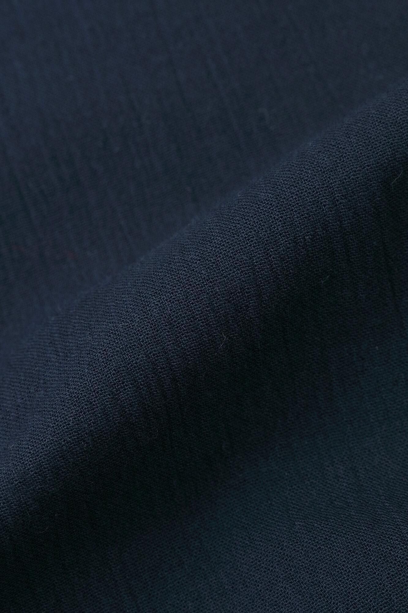 Chizimi Cotton 20/20 Long Sleeve Tunic / Dark Blue