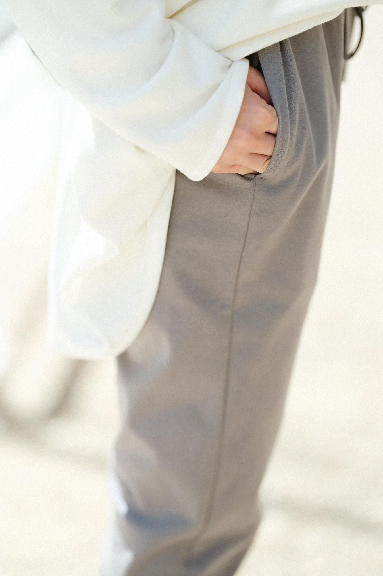 Ponti Roma绑腿裤/射线颜色