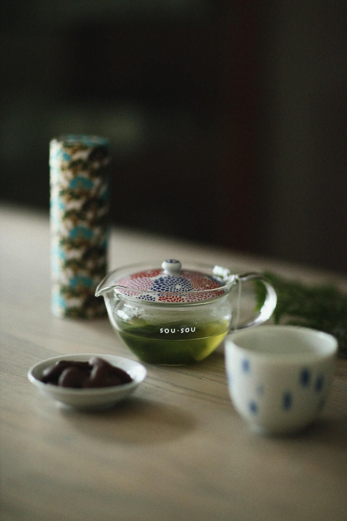 ■Tea Can 2pcs Set / Beauty of Pine×Smile