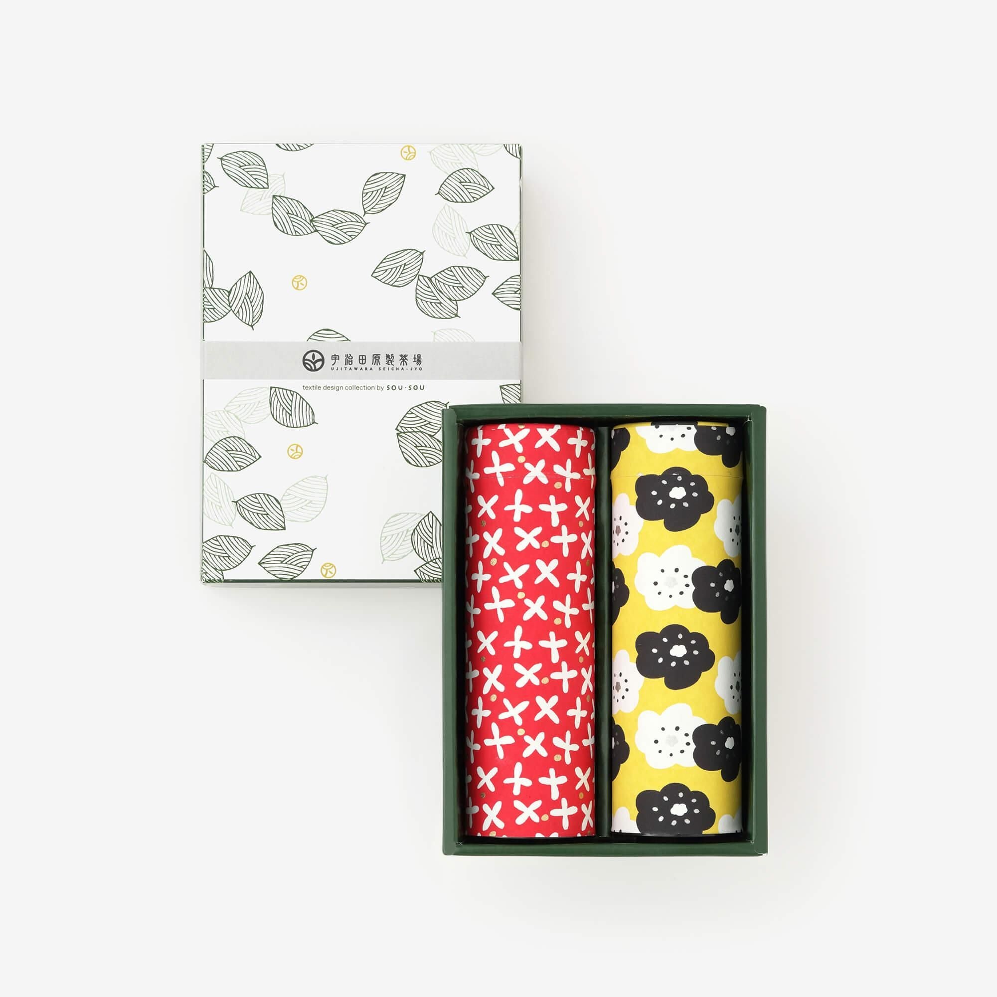 ■茶罐套組 2個/蘿蔔草×微笑