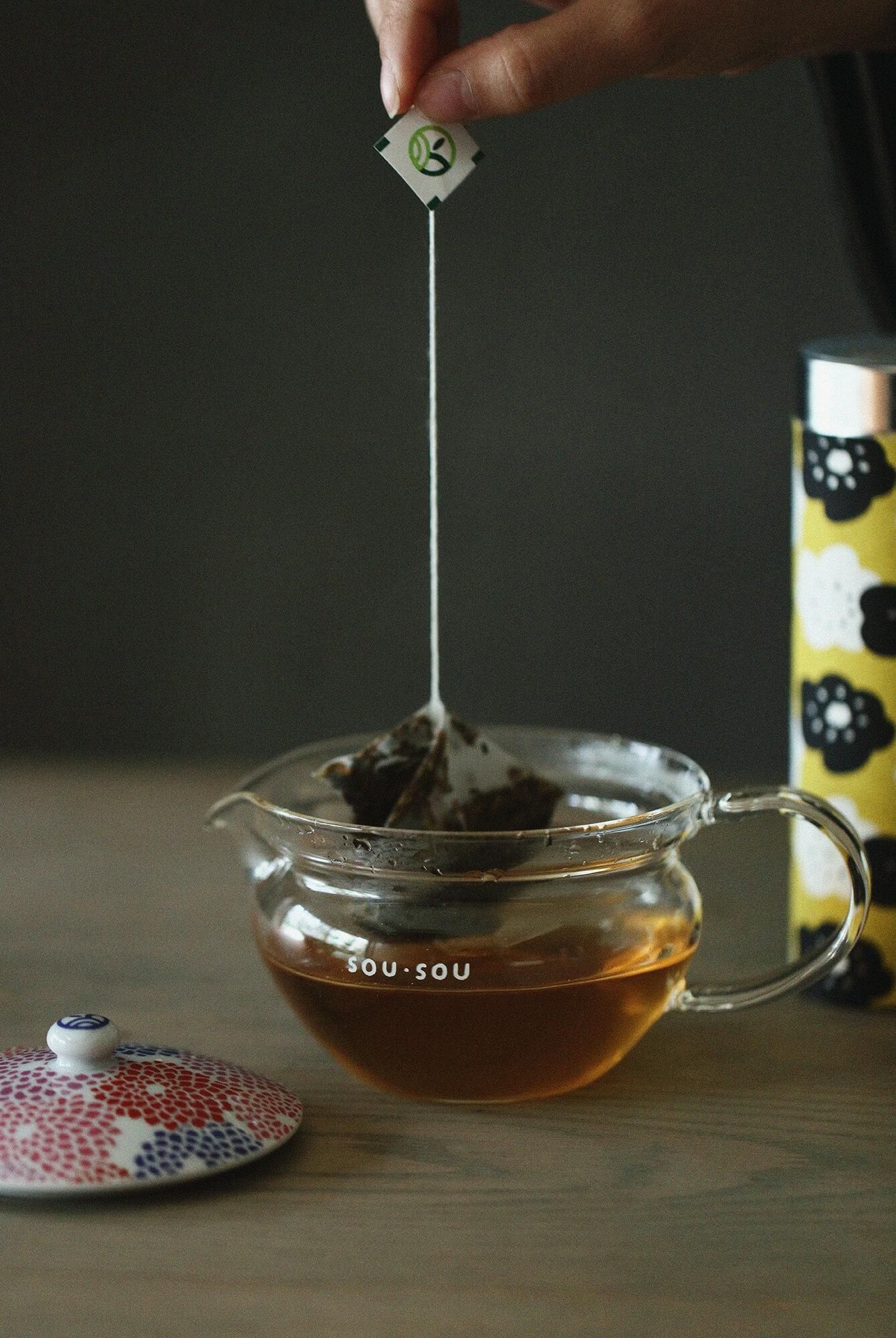 ■茶罐套組 2個/蘿蔔草×微笑