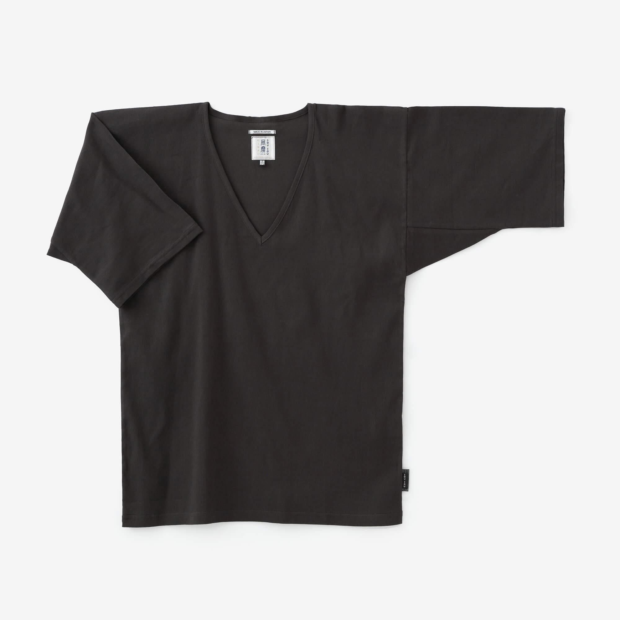 高島縮棉40/40 風靡 打底衫/深灰色