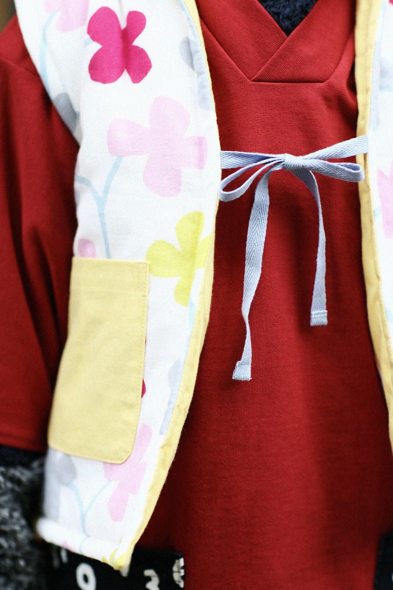 ●伊勢木棉 夾棉 小背心/花遊戲 新芽